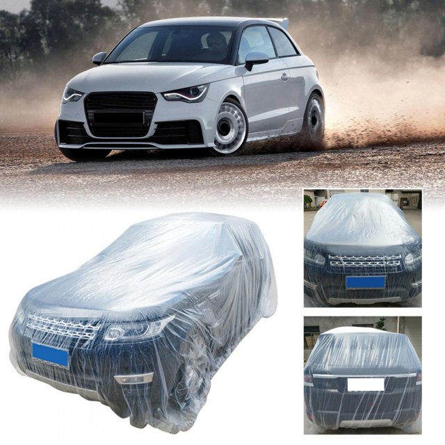 Convenient Disposable Car Cover, Comfortable Outdoor Car Cover, Travel Vehicle Other Place For Car Home