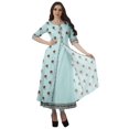 thumbnail image 1 of Moomaya Ensemble Kurta de Fête Indienne de Designer Ensemble Ethnique Robe Tunique Pantalon pour Femmes-G, 1 of 1