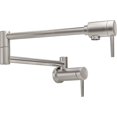 thumbnail image 1 of Delta Faucet Contemporary Wall-Mount Pot Filler Faucet, Stainless 1165LF-SS, 1 of 6
