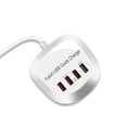 thumbnail image 1 of serony 4 Ports USB Charger Portable Mobile Phone Tablet Charging Station Fast Charging Dock Station Adapter EU, 1 of 9