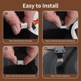 thumbnail image 3 of Magnetic Record Player Cartridge Fit for AT3600L Record Player Dual Moving Magnet Turntable Cartridge with Needle Pure Sound, 3 of 7