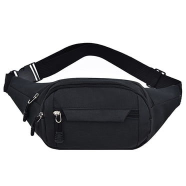 Dvkptbk Fanny Packs Sling Bag Men's and Women‘s Leisure Fashion Oxford Sport Fitness Waist Packs - Savings Clearance