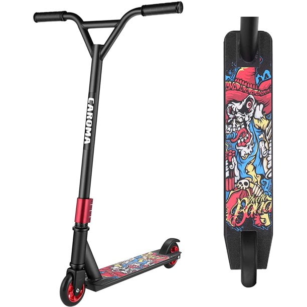 Trottinette Acrobatique pour Adultes à 2 Roues, Remise à Neuf, Non Marquée