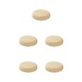 thumbnail image 1 of kurtrusly Stylish Round Cushions For Stools – Seating Experience Stool Cushions Polyester Seat Covers Mild Waterproofing beige 5Set, 1 of 6