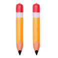 thumbnail image 1 of CIMAXIC Fête 2 Pcs Décorations de Crayons Gonflables en Pvc Saison de la Rentrée Crayon Géant Jouets de Crayons Ballons Gonflables Crayons Jumbo Accessoires Cadeaux de Fête de la Rentrée,27.56"X3.94"X3.94 Pouces, 1 of 5