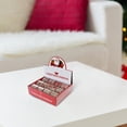 thumbnail image 2 of Assorted Red Pattern Burlap Ribbon (2.5" X 3 Y) (12/Pdq) - Set of 12, 2 of 3