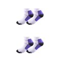 thumbnail image 3 of Wweixi 2piece Relieve Foot Fatigue Compression Socks For Greater Comfortable To Wear Ankles Socks purple S/M 2Set, 3 of 6