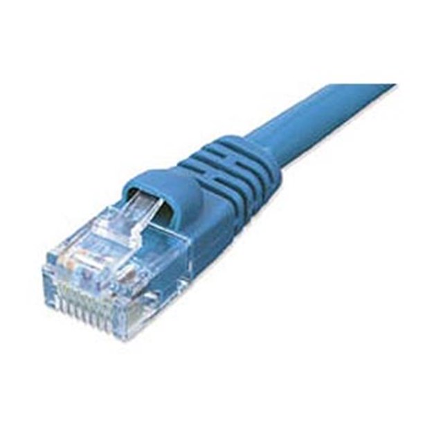 CAT5e Enhanced Patch Cable with Boot 14ft Blue