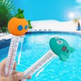 thumbnail image 4 of ETHKIA Swimming Pool Float Cartoon Car Helicopter Animal Hydrotherapy Pool Adult Float Temperature Tester 50ml Green, 4 of 4