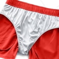 thumbnail image 4 of Plebaso Mens Running Shorts with Brief Liner Workout Drawstring Lightweight Training Athletic Gym Shorts, 4 of 7