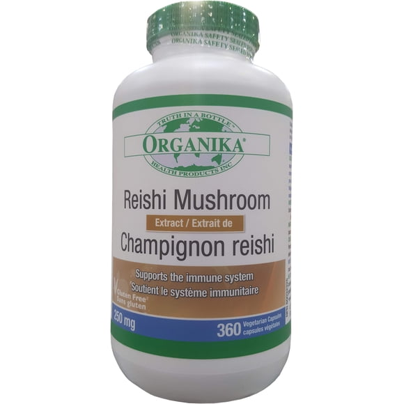Organika Reishi Mushroom Veggie Capsules (360 Count),