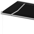 thumbnail image 5 of vidaXL Manual Retractable Awning with Posts 5x3 m Anthracite, 5 of 5