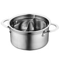 thumbnail image 2 of simhoa Stainless Steel Divided Hot Pot Divider Hotpot Pot for Party Home Restaurant, 2 of 8