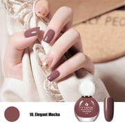 FcBaudy Nail Polish, Gifts for Women Matte nail polish Long-lasting no-bake whitening quick-drying matte nail polish 12ML Nail stickers