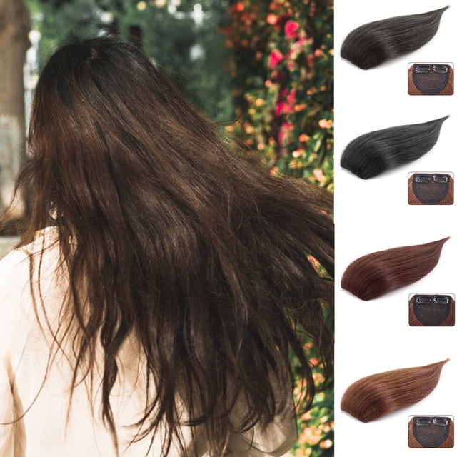 Hair Extension Clip Long Supplement Hair Elastic Clip Invisible Human Hair Wig Pads for Female