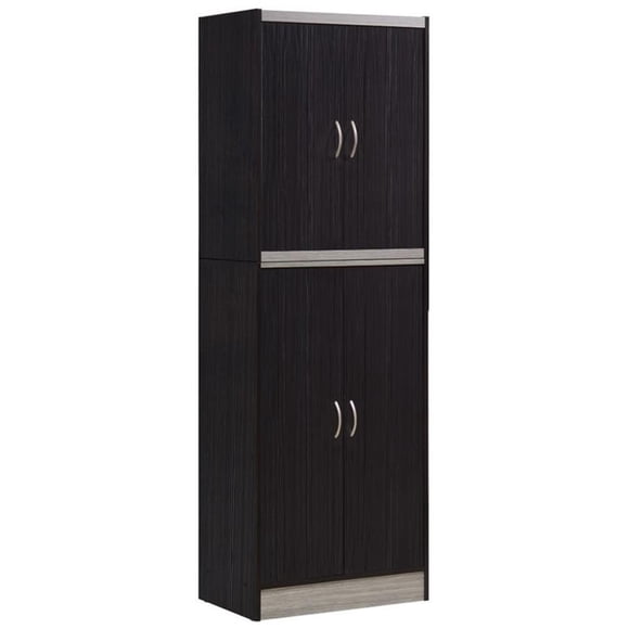 HODEDAH IMPORT 3-Panel Room Divider, Beech