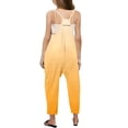 thumbnail image 3 of MIASHUI Combinaison pour Filles à Col en V Sans Manches, Décontractée, Pantalon Long, Jaune, 7-8 Ans, 3 of 5