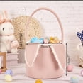 thumbnail image 2 of Porte-jouets de Rangement Mignon Lapin de Pâques avec Oreilles de Lapin pour Enfants Rangement Textile de Maison, 2 of 6