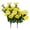 Yellow, variant on TIELUTT 2PC Flower Latex Real Bridal Wedding Bouquet Flowers for Long Flowers Sunflower Flowers Roses Flowers in Vase Fall Bouquet Flowers