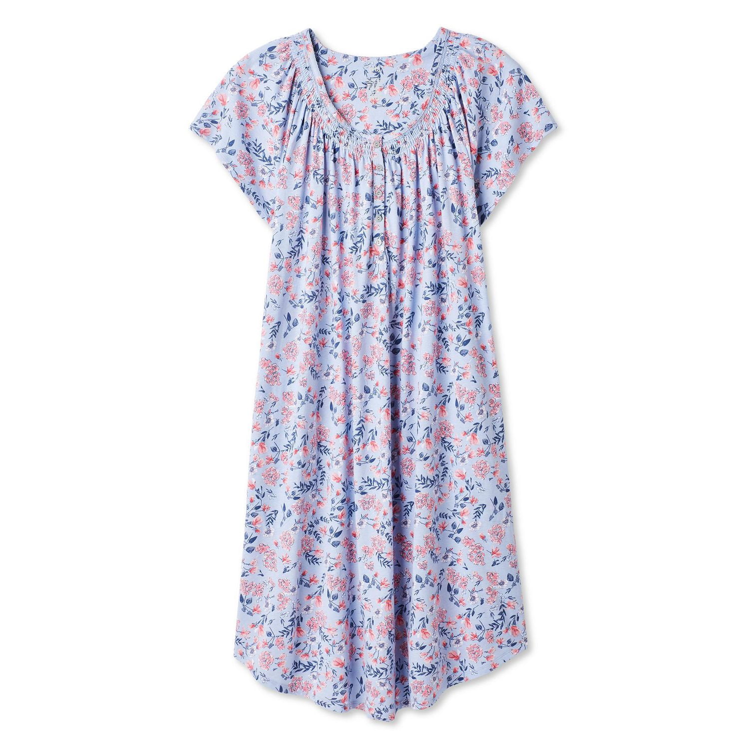 Chemise de nuit imprimée Iyla Plus pour femmes