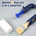 thumbnail image 2 of Flexible Paint Brush Extender Multi-Angle Portable Paint Roller Extension Clamping Tool for Threaded and Locking Poles, 2 of 6