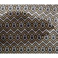 thumbnail image 4 of oneOone Viscose Chiffon Fabric Chevron & Swirl Ikat Print Fabric By The Yard 42 Inch Wide, 4 of 4