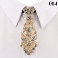 thumbnail image 2 of Cravate en Strass Mode Ajustable Cravate de Fête Cravate en Strass pour Hommes Femmes, 2 of 10