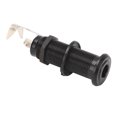 thumbnail image 3 of Metal Guitar End Pin Jack 6.35mm Electric Bass Output,Threaded Cylindrical Shape, Noise Reduction, 3 of 8
