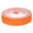 thumbnail image 1 of Unique Bargains Twisted Nylon Twine Thread Beading Cord 1.5mm 20M/65 Feet Extra Strong Braided Nylon String, Orange, 1 of 6