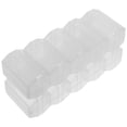 thumbnail image 3 of Miangastore 2pcs Poker Chip Box Clear Poker Chip Case Reusable Plastic Poker Chip Storage Organizer with Lid, 3 of 9