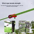 thumbnail image 2 of Yhmxh Camping Essentials Travel Essentials Camping Gear Outdoor Camping Tent Rope 4mm Thick Reflective Rope Draw Rope 2 Meters Wind Rope Tent Rope, 2 of 9