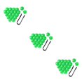 thumbnail image 3 of Maytalsory 20 Pieces Car Wheel Nut Caps Auto Hub Screw Cover Replacement Dust-proof Green 21mm 3Set, 3 of 6