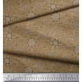 thumbnail image 2 of Soimoi Rayon Fabric Flower Artistic Printed Fabric 1 Yard 56 Inch Wide, 2 of 3