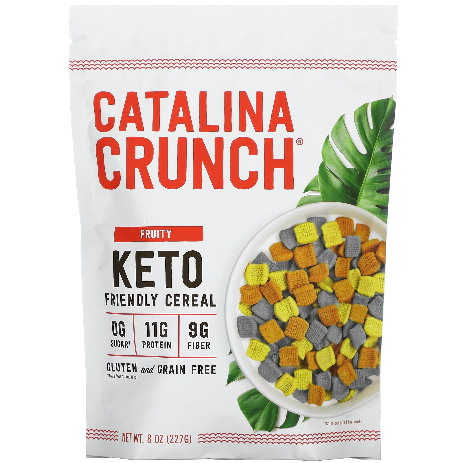 Catalina Crunch, Keto Friendly Cereal, Fruity, 8 oz (227 g)
