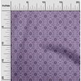 thumbnail image 2 of oneOone Tissu en Velours Violet Damassé pour Robe Tissu Imprimé au Mètre 58 Pouces de Large, 2 of 5