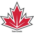 thumbnail image 1 of Autocollant en Vinyle Neuf de Hockey 5 Pouces Team Canada, 1 of 1