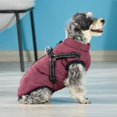 thumbnail image 1 of Warm Dog Jacket  Snowproof Windproof Waterproof Dog Winter Coat for Cold Weather - Soft Fleece Lining and Warm Thick Padded Dog Snow Coat for Puppy Small Medium Large Dogs, 1 of 8