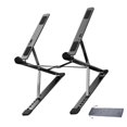 thumbnail image 3 of Support de Refroidissement pour Ordinateur Portable Support Pliant en Alliage d'Aluminium Support Réglable Argent, 3 of 10