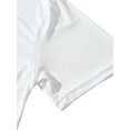 thumbnail image 3 of Innerwin Hauts Imprimé Pissenlit T-Shirts pour Femmes Vacances Col Rond Vintage Blanc 3TG, 3 of 7