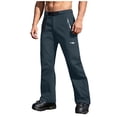 thumbnail image 2 of Cameland Unisexe Décontracté à la Mode Uni Patchwork Fermeture Éclair Multiples Poches Pantalon de Ski, 2 of 9