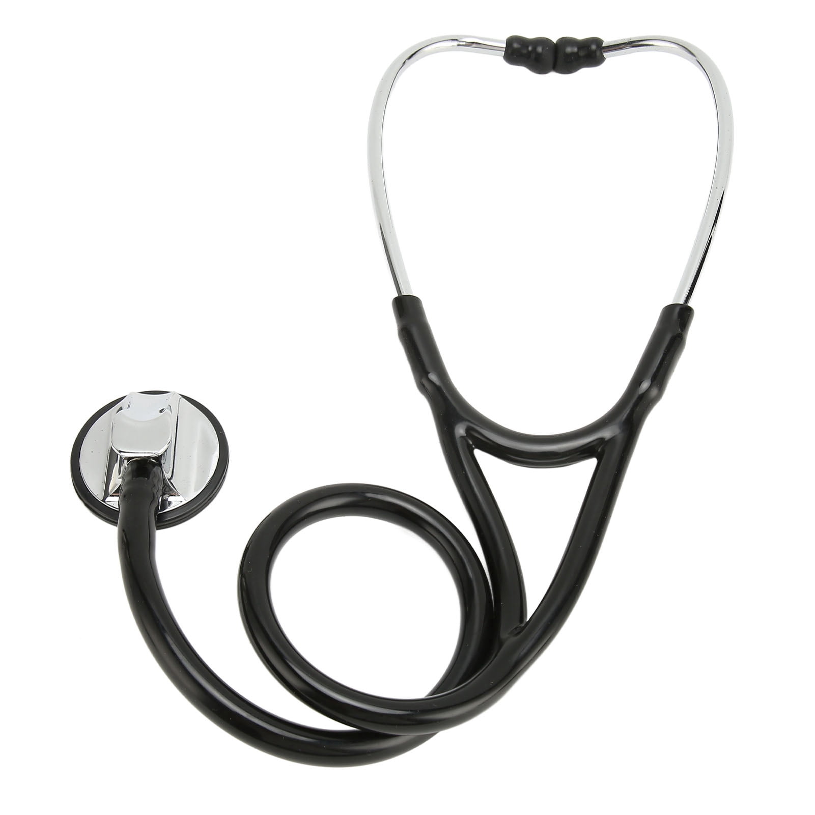 Stéthoscope de Cardiologie à Tête Unique, Stéthoscope de Cardiologie Professionnel à Tube Unique Ajustable pour Infirmières