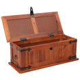 thumbnail image 3 of vidaXL Coffre de Rangement 60x25x22 cm Bois d'Acacia Massif, 3 of 5