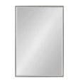 thumbnail image 2 of Kate and Laurel Rhodes Large Framed Decorative Rectangle Wall Mirror, 25x37 Dark Silver, 2 of 8
