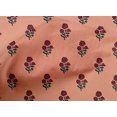 thumbnail image 4 of oneOone Organic Cotton Voile Fabric Leaves & Floral Block Print Fabric BTY 42 Inch Wide, 4 of 5