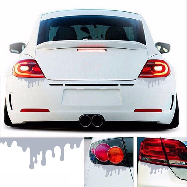 Nilvkv Halloween Red Killing Tail Lamp Dropping Car Decal Car Headlight ...