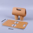 thumbnail image 3 of Tasse à Café Jetable – Plateau à Poignée Double Tasse pour Emporter Support de Boisson en Papier Kraft pour Café Thé Thé, 3 of 8