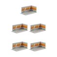 thumbnail image 3 of Baohd 1 32 Parking Lot Model Car Diecast Garage for Diorama Collection Background Impressive and Lifelike Type 32088 5Set, 3 of 6