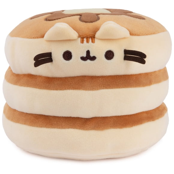 Newliyin Pusheen Cat Squisheen Plush,5.9inch Pusheen Pancake Plush Stuffed Animal Cat,Stuffed Animal for Ages 4+