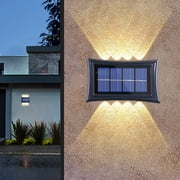 Chmadoxn Solar Lights Outdoor LED Outdoor Solar Lights, Land-scape Spotlights, Garden Lights, Wireless Solar Powered Outdoor Lights/Lighting For Yard, Walkway solar light