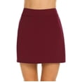 thumbnail image 3 of Mefallenssiah Jupe-Short de Performance Active pour Femme Jupe Légère pour Course Tennis Golf Sport, 3 of 6